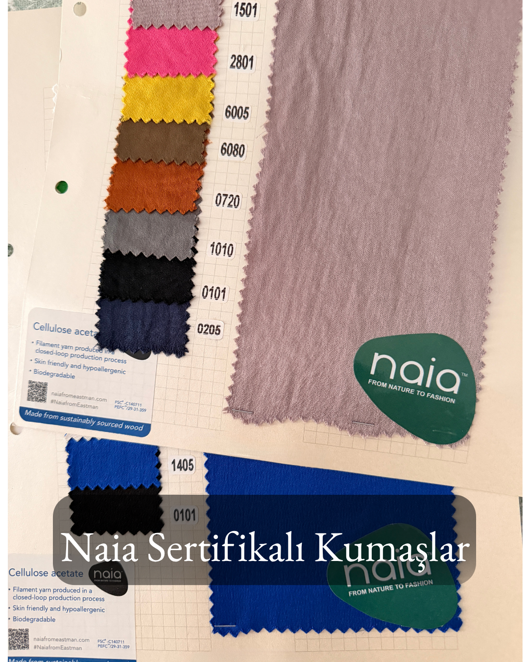 Kumaş İçerikleri ve Naia™ Sertifikası | Fedis
