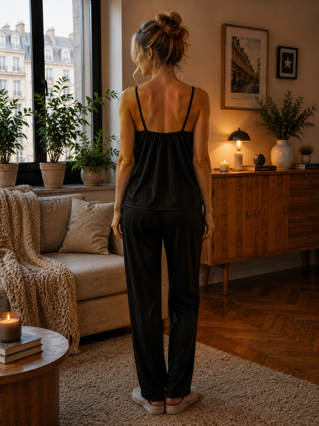 Gaia Luxury Saten Pijama Takımı