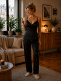 Gaia Luxury Saten Pijama Takımı