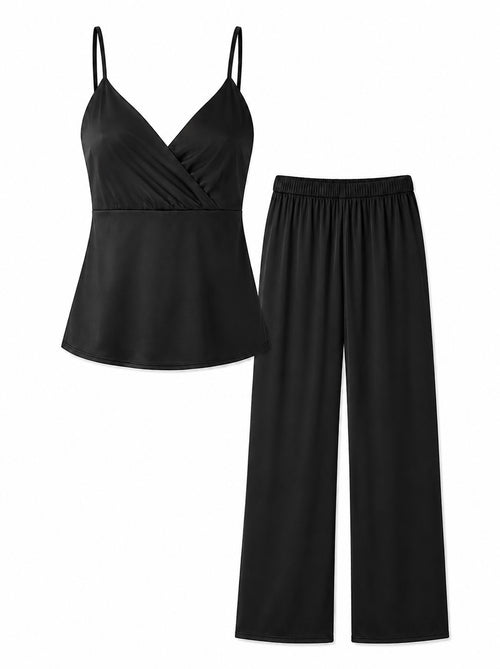 Gaia Luxury Saten Pijama Takımı