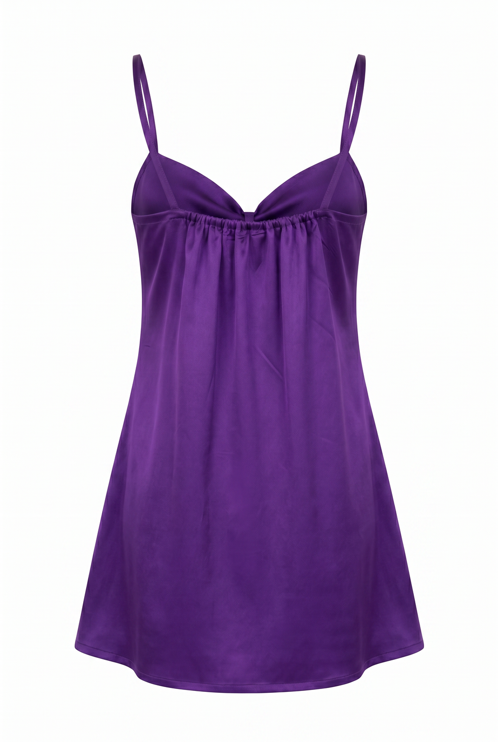 Emily Exclusive Mor Saten Gecelik