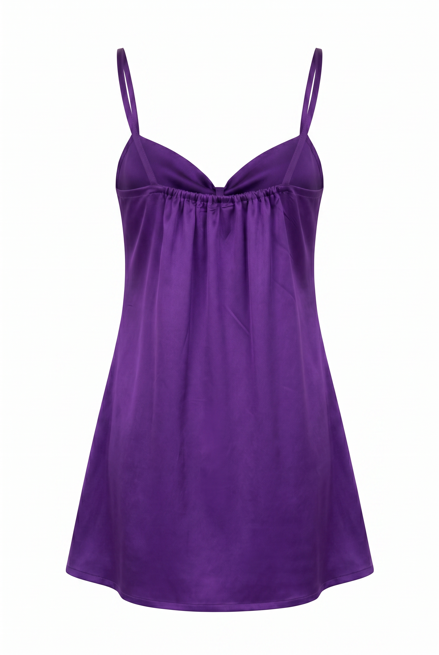 Emily Exclusive Mor Saten Gecelik