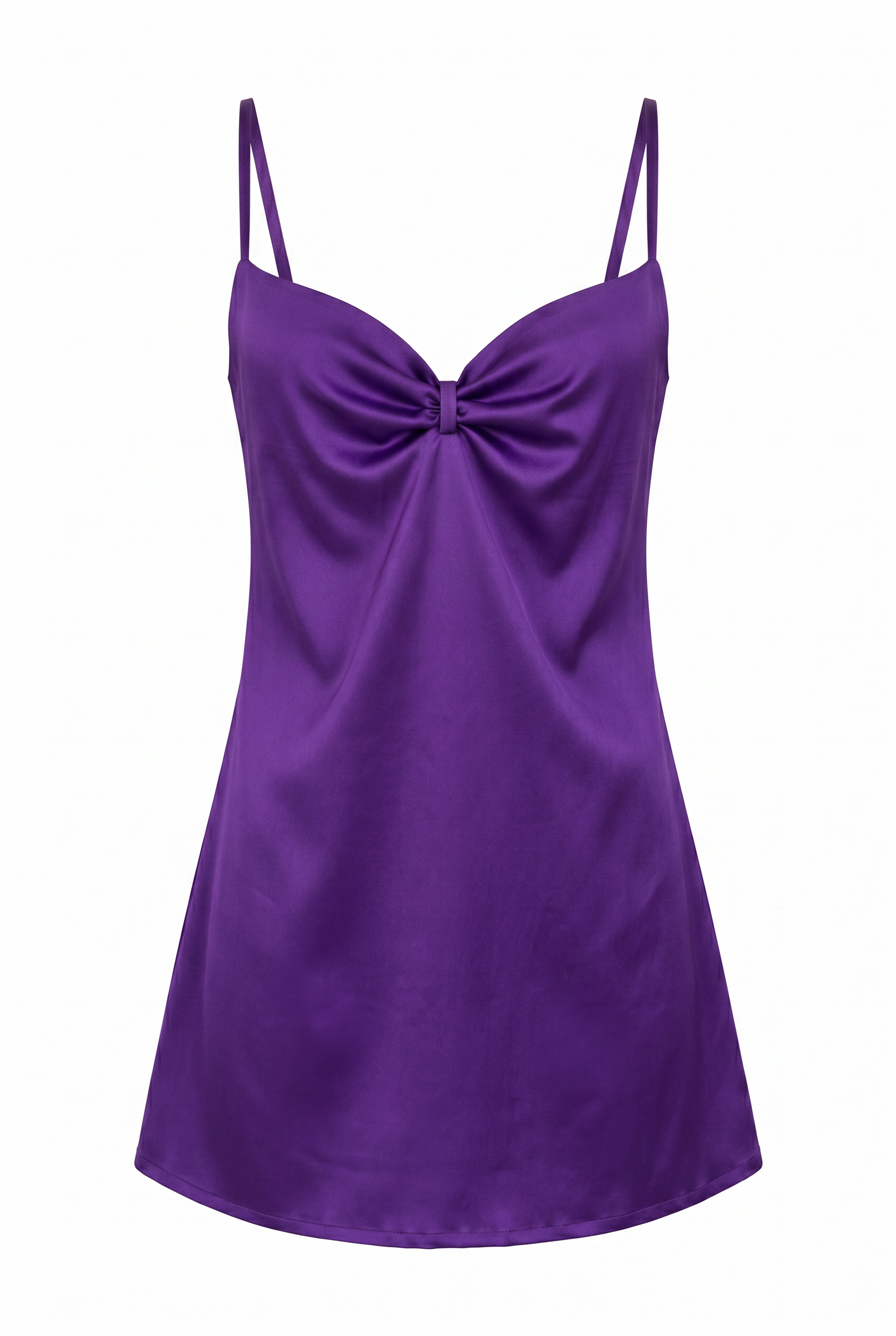 Emily Exclusive Mor Saten Gecelik