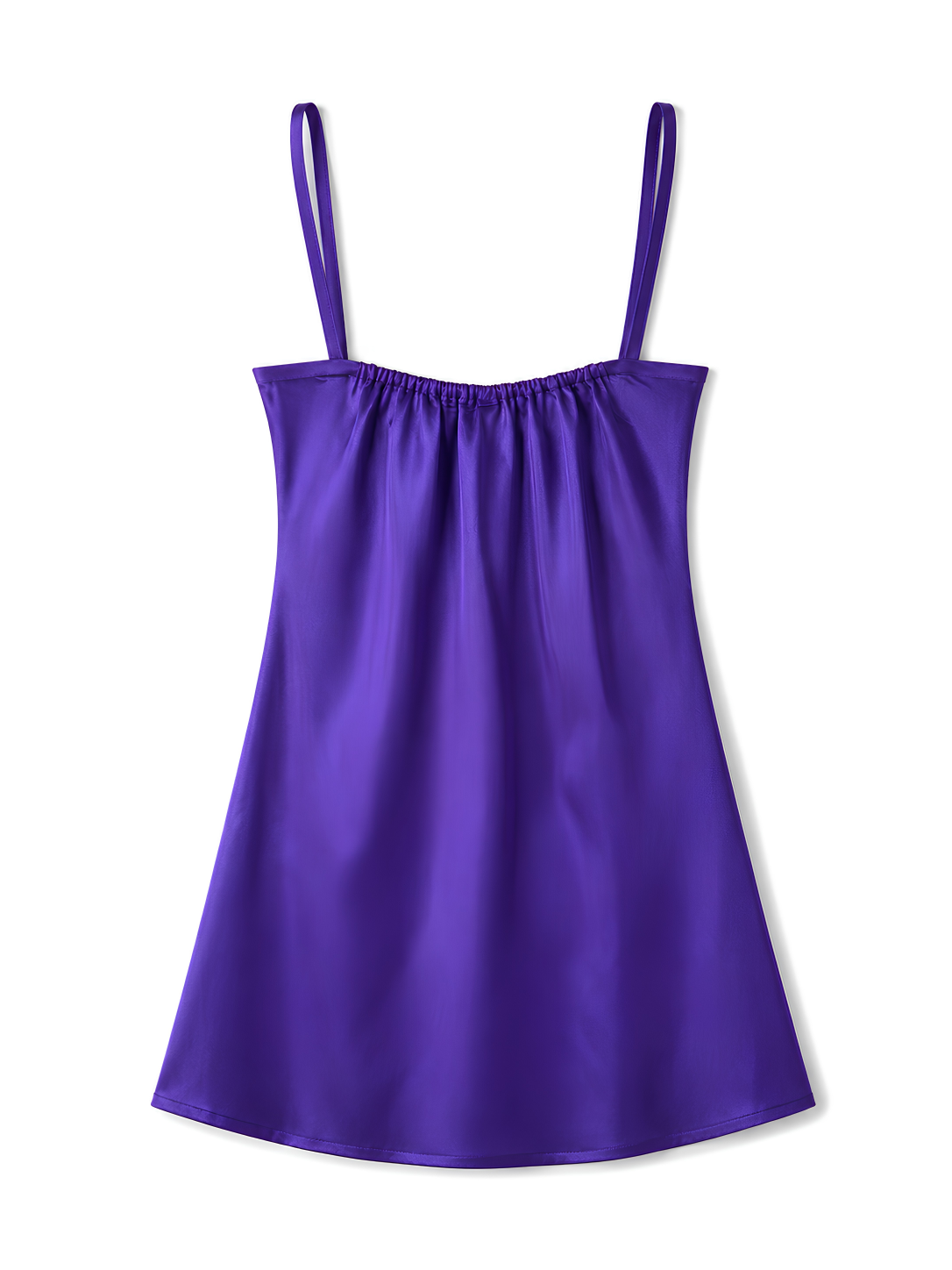 Emily Exclusive Mor Saten Gecelik