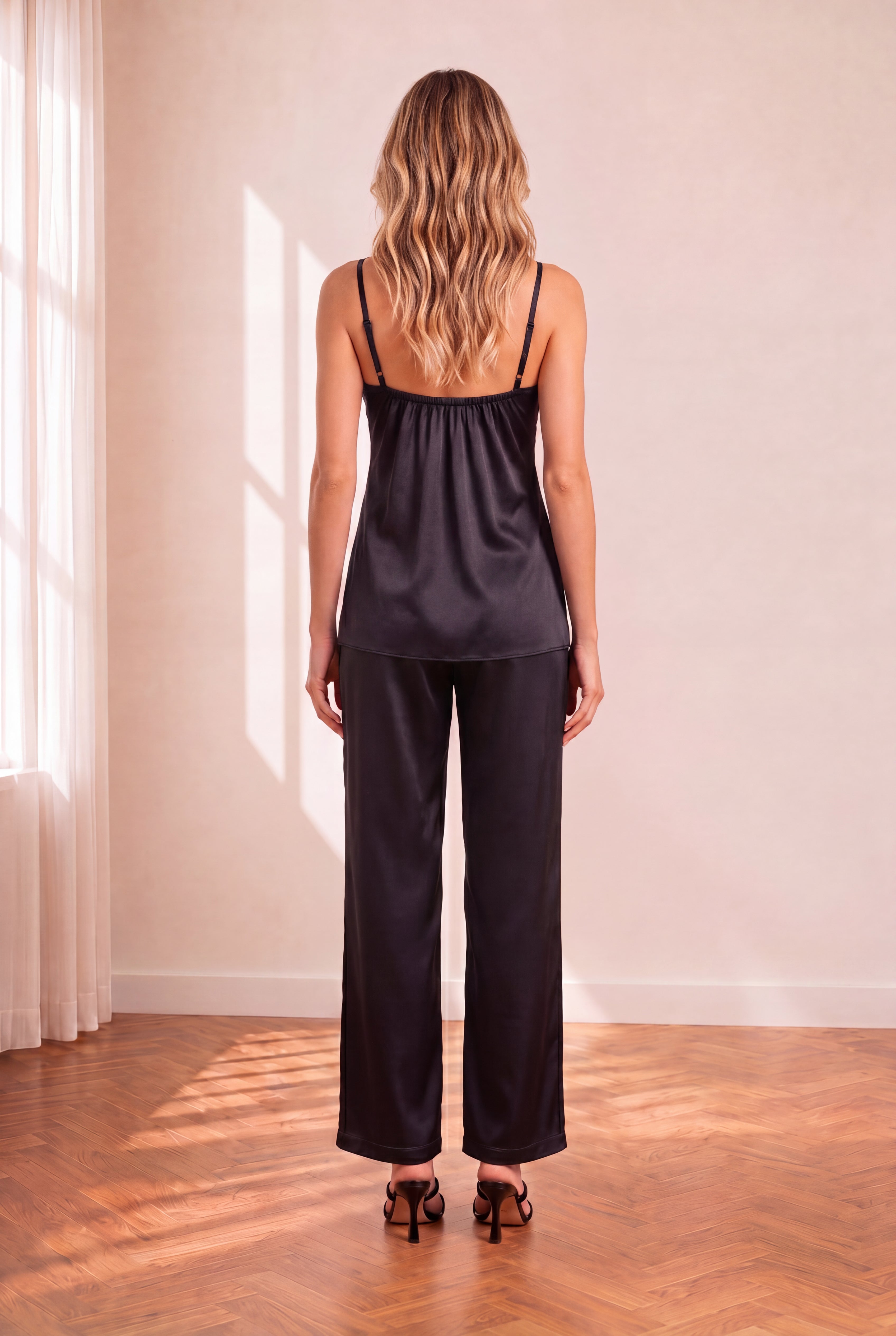 Gaia Luxury Saten Pijama Takımı